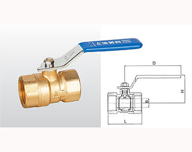 66mo威九国际黄铜球阀226结构图 66mo威九国际黄铜球阀226结构图