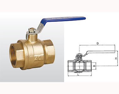 66mo威九国际黄铜球阀 (足通孔)213结构图 66mo威九国际黄铜球阀 (足通孔)213结构图