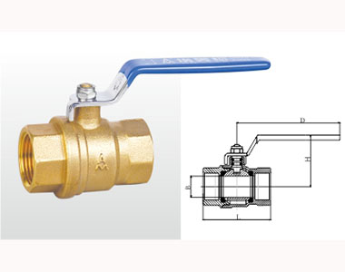 66mo威九国际铜球阀