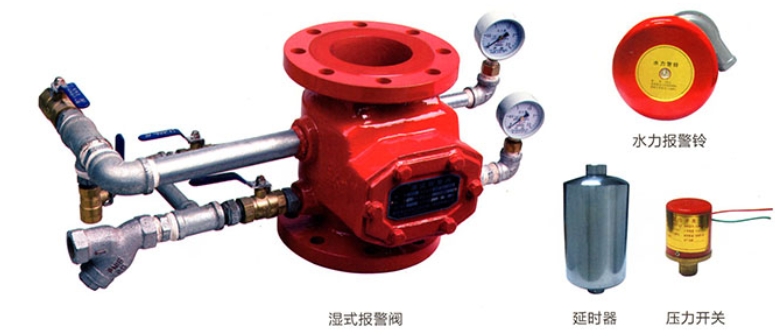 66mo威九国际湿式报警阀图片展示