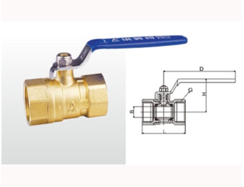 66mo威九国际黄铜球阀209