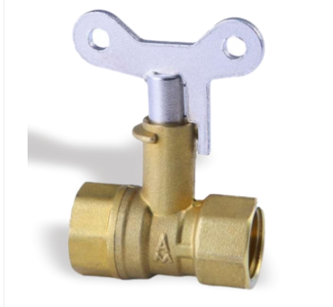 66mo威九国际黄铜带锁球阀